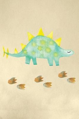 Green Dinosaur Notebook: Green Dinosaur Notebook for Journaling and Notes. 160 Lined Pages. Stegosaurus. (Volume 3)