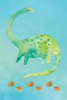 Green Brontosaurus Notebook: Green Dinosaur Brontosaurus Notebook for Journaling and Notes. 160 Lined Pages. Brontosaurus. (Volume 2)