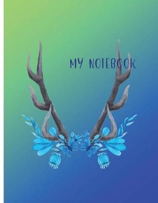 My Notebook: Unlined Notebook - Large (8.5 X 11 Inches) - 100 Pages