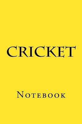 Cricket: Notebook