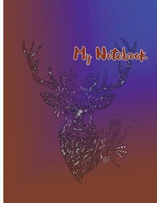My Notebook: Unlined Notebook - Large (8.5 X 11 Inches) - 100 Pages