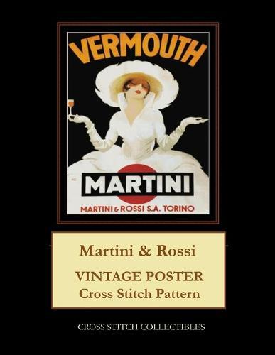 Martini & Rossi: Vintage Poster Cross Stitch Pattern