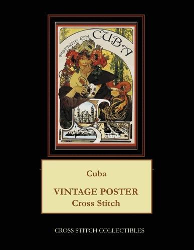 Cuba: Vintage Poster Cross Stitch Pattern