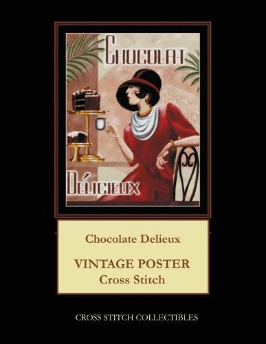 Chocolat Delieux: Vintage Poster Cross Stitch Pattern
