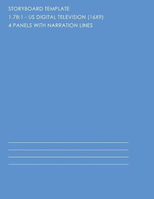 178-4pwn: Storyboard Notebook - 4 Panels with Narration