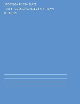 178-8p: Storyboard Notebook - 8 Panels