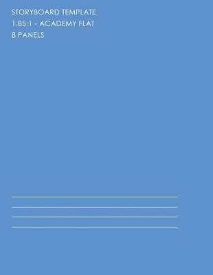 185-8p: Storyboard Notebook - 8 Panel