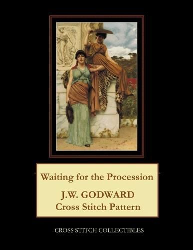 Waiting for the Procession: J.W. Godward Cross Stitch Pattern