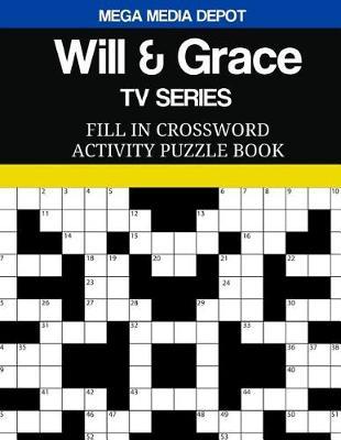 Will & Grace TV Series Fill In Crossword Activity Puzzle Book