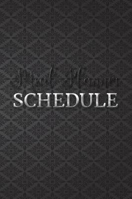 Meal Planner Schedule: Meal Planner Notebook