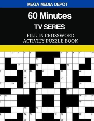 60 Minutes TV Series Fill In Crossword Activity Puzzle Book