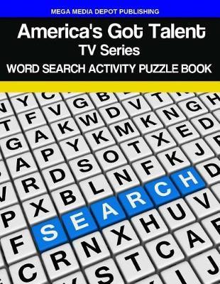 America's Got Talent TV Series Word Search Activity Puzzle Book