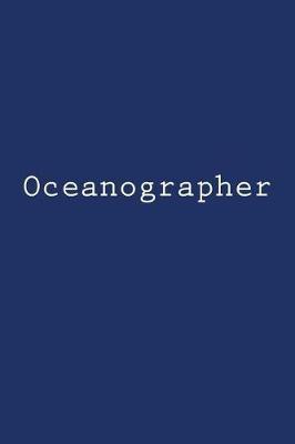 Oceanographer: Notebook