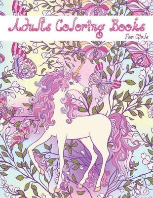 Adults Coloring Books: Horse Coloring Books, Unicorn Coloring Relaxation, Large Print Women, Girls Coloring