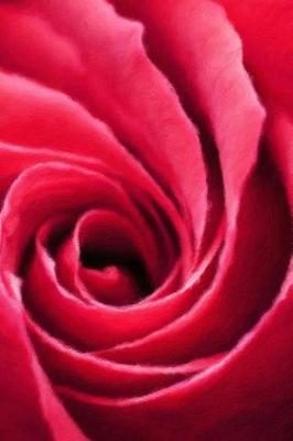 Red Rose - Lined Notebook with Margins: 101 Pages, Medium Ruled, 6 x 9 Journal, Soft Cover