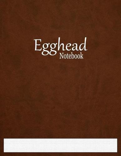 Egghead Notebook: 1/12  Dot Grid Graph Paper Ruled