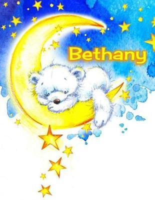 Bethany: Personalized Notebook, Journal, Diary, 105 Lined Pages, Large Size Book 8 1/2  x 11