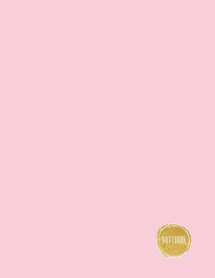 Notebook: Sweet pink, Dotted grid line diary / journal / blank book, 8.5x11 in, 110 Pages: Blank notebook to write in your wisdom thoughts, new idea, special moments, or daily to-do-list