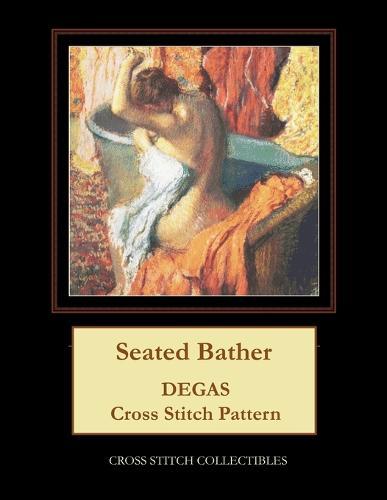 Seated Bather: Degas Cross Stitch Pattern