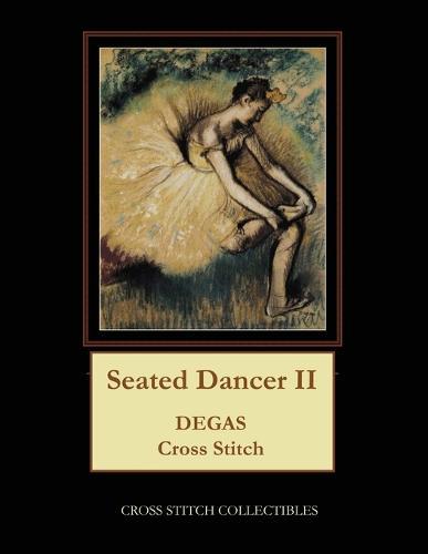 Seated Dancer II: Degas Cross Stitch Pattern