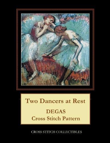 Two Dancers at Rest: Degas Cross Stitch Pattern
