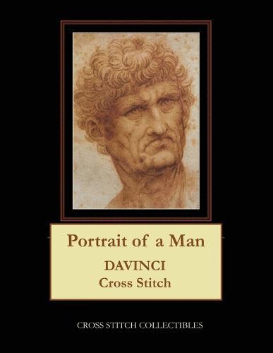 Portrait of a Man: Leonardo DaVinci Cross Stitch Pattern