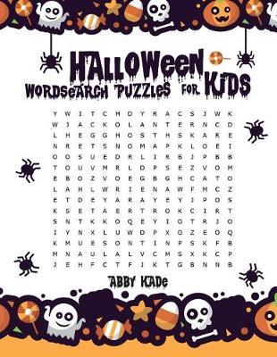 Halloween Word Search Puzzles For Kids: Word Search Activity Books For Kids