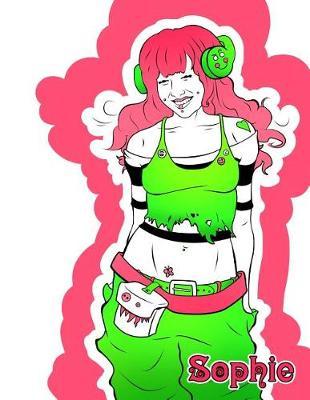 Sophie: Personalized Book with Name, Journal, Notebook, Diary, 105 Lined Pages, 8 1/2 X 11