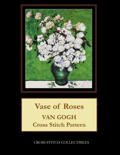 Vase of Roses: Van Gogh Cross Stitch Pattern
