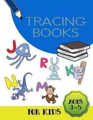 Tracing Books For Kids Ages 3-5: Letter Tracing Practice Book For Preschoolers, Kindergarten (Printing For Kids Ages 3-5)(1  Lines, Dotted)