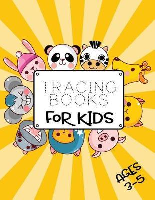 Tracing Books For Kids Ages 3-5: Letter Tracing Practice Book For Preschoolers, Kindergarten (Printing For Kids Ages 3-5)(1  Lines, Dashed)