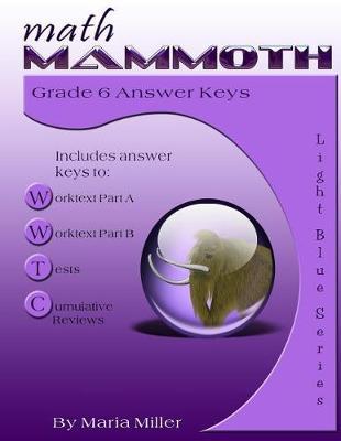 Math Mammoth Grade 6 Answer Keys