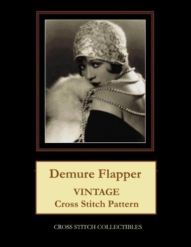 Demure Flapper: Vintage Cross Stitch Pattern