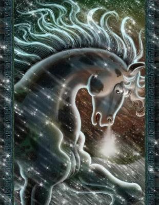 Horse Notebook: Journal/Notebook 8.5 X 11 202 Grid Dot Pages