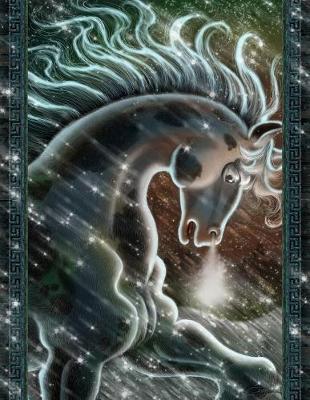 Horse Notebook: 8.5 X 11 202 College Ruled Pages