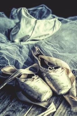 Ballet Shoes & Tutu - Blank Notebook with Fleur de Lis Corners: Soft Cover, 6 x 9 Journal, 100 Pages