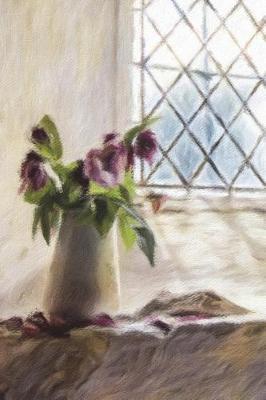 Window Light - Blank Notebook with Fleur de Lis Corners: Soft Cover, 6 x 9 Journal, 100 Pages