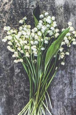 Lilies of the Valley - Blank Notebook with Fleur de Lis Corners: Soft Cover, 6 x 9 Journal, 100 Pages