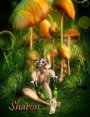 Sharon: Personalized Book with Name, Notebook, Journal, Diary, 105 Lined Pages, 8 1/2  x 11