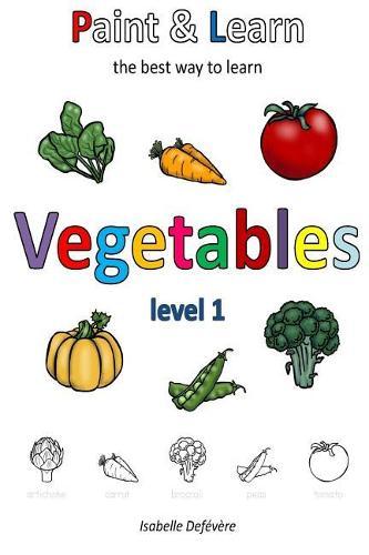 Paint & Learn: Vegetables (level 1)