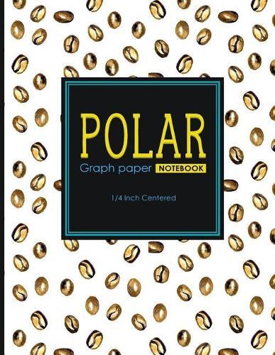 Polar Graph Paper Notebook: 1/4 Inch Centered: Technical Sketchbook For Engineers and Designers, 8.5 x 11, 100 pages