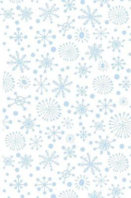 Snowflakes Bullet Journal: Illustrated 6x9 Medium Dotted Bullet Journaling Notebook with Numbered Pages