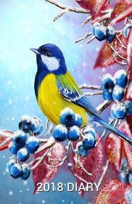2018 Diary: Great Tit Bird Diary/Journal With 150 Blank Pages To Write Or Draw In