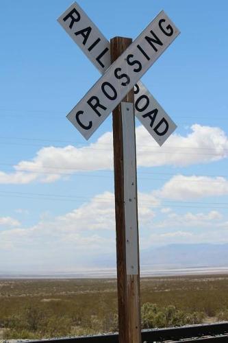 Railroad Crossing Notebook