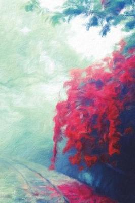 Railroad Track Morning Haze - Lined Notebook with Margins: 101 Pages, Medium Ruled, 6 X 9 Journal, Soft Cover