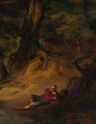 Resting by a Stream: Large Journal / Notebook 150 Lined Pages 8.5 X 11 Softcover