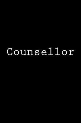Counsellor: Notebook, 150 lined pages, glossy softcover, 6 x 9