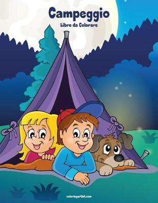Campeggio Libro da Colorare 1