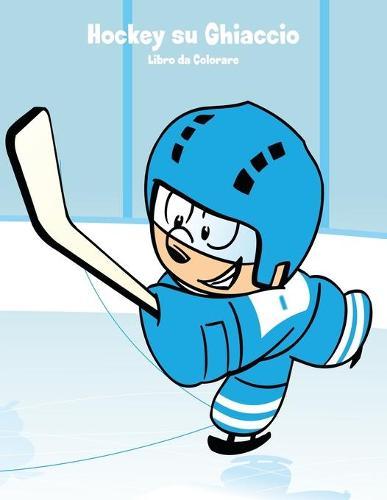 Hockey su Ghiaccio Libro da Colorare 1
