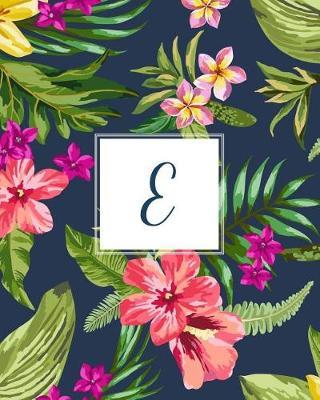 E: Tropical Floral, 150 Pages, 8  x 10